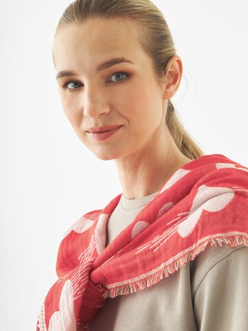 Foulard CODELLO en rouge : devant