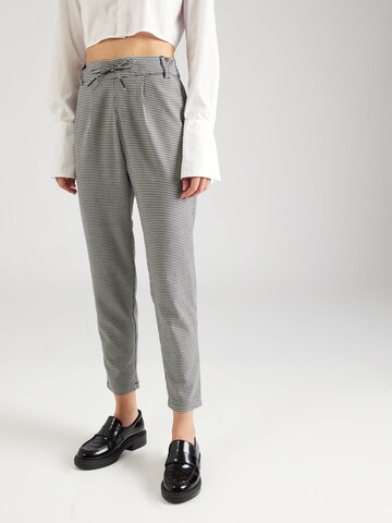 Coupe slim Pantalon à pince 'Poptrash' ONLY en gris : devant