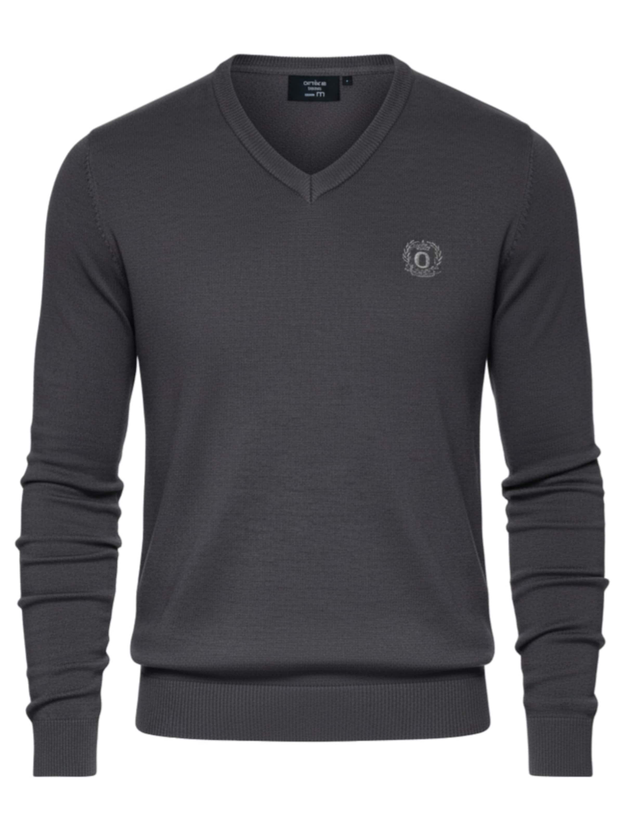 Ombre Trui in Grijs: voorkant