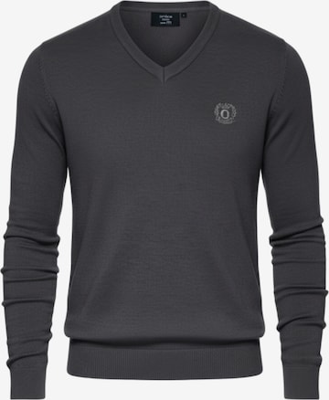 Ombre Trui in Grijs: voorkant