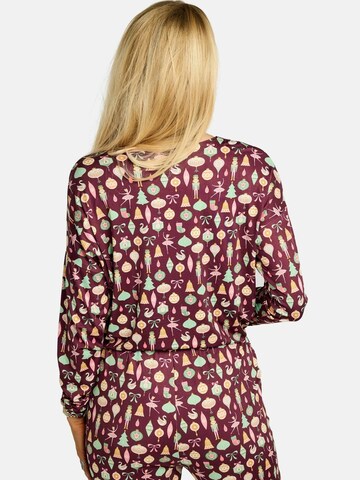 Liberte Essentiel Shirt ' ALMA-LS ' in Rood