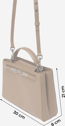 REPLAY Handtasche in Braun