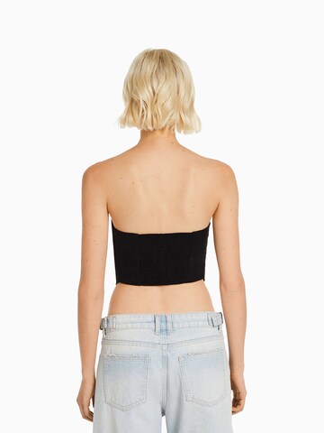 Bershka Top in Zwart