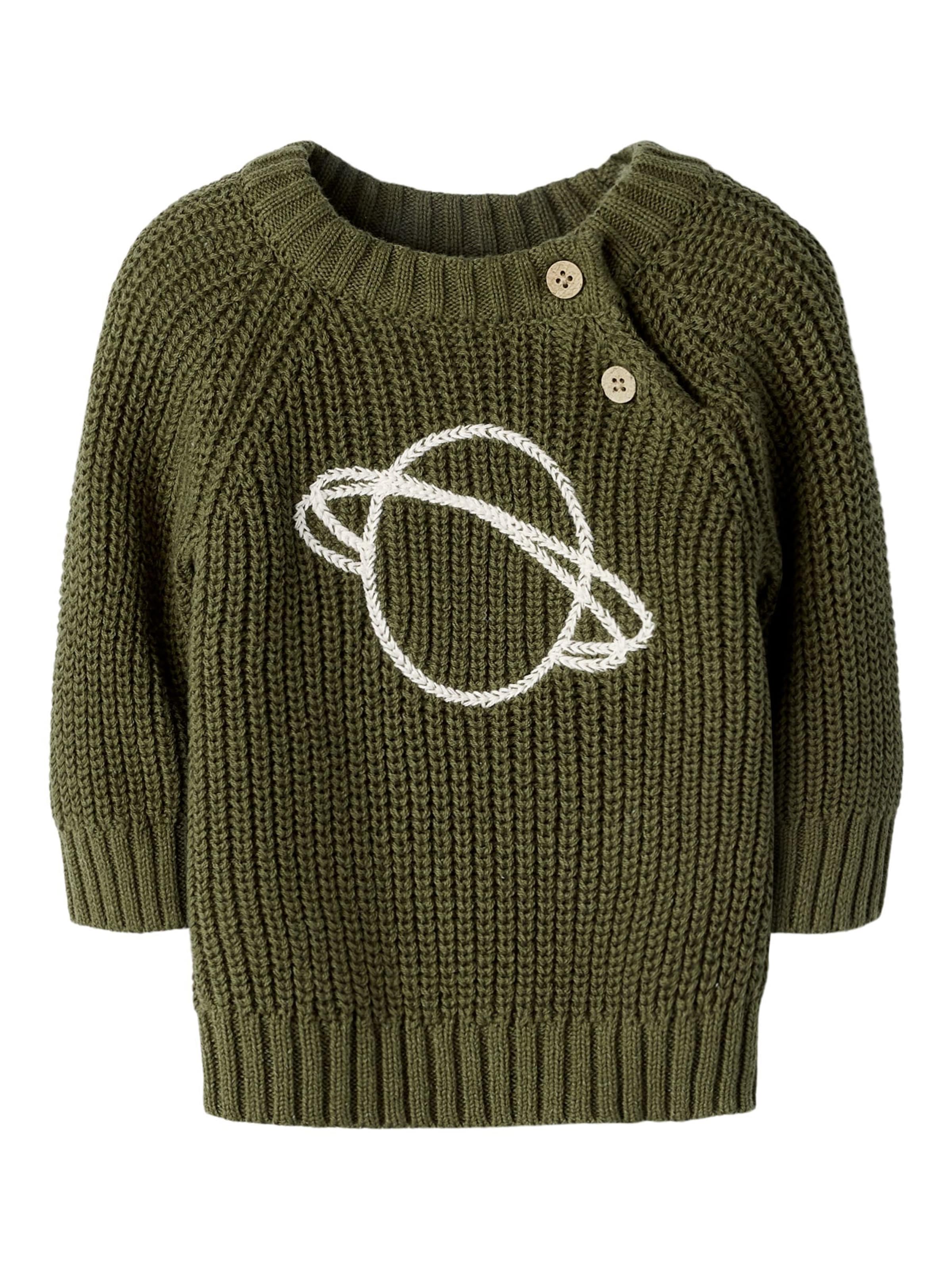 NAME IT - Jersey en verde: frente