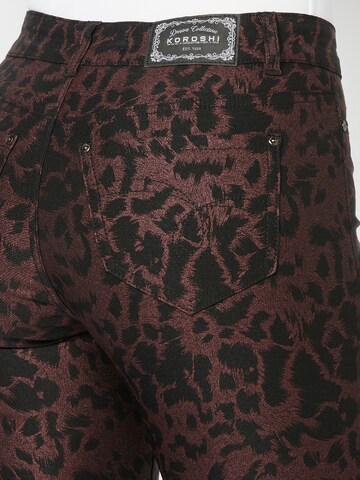 Skinny Pantalon KOROSHI en noir