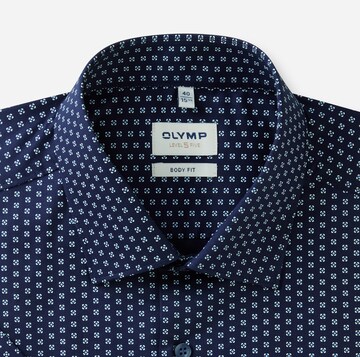 OLYMP Slim Fit Hemd in Blau