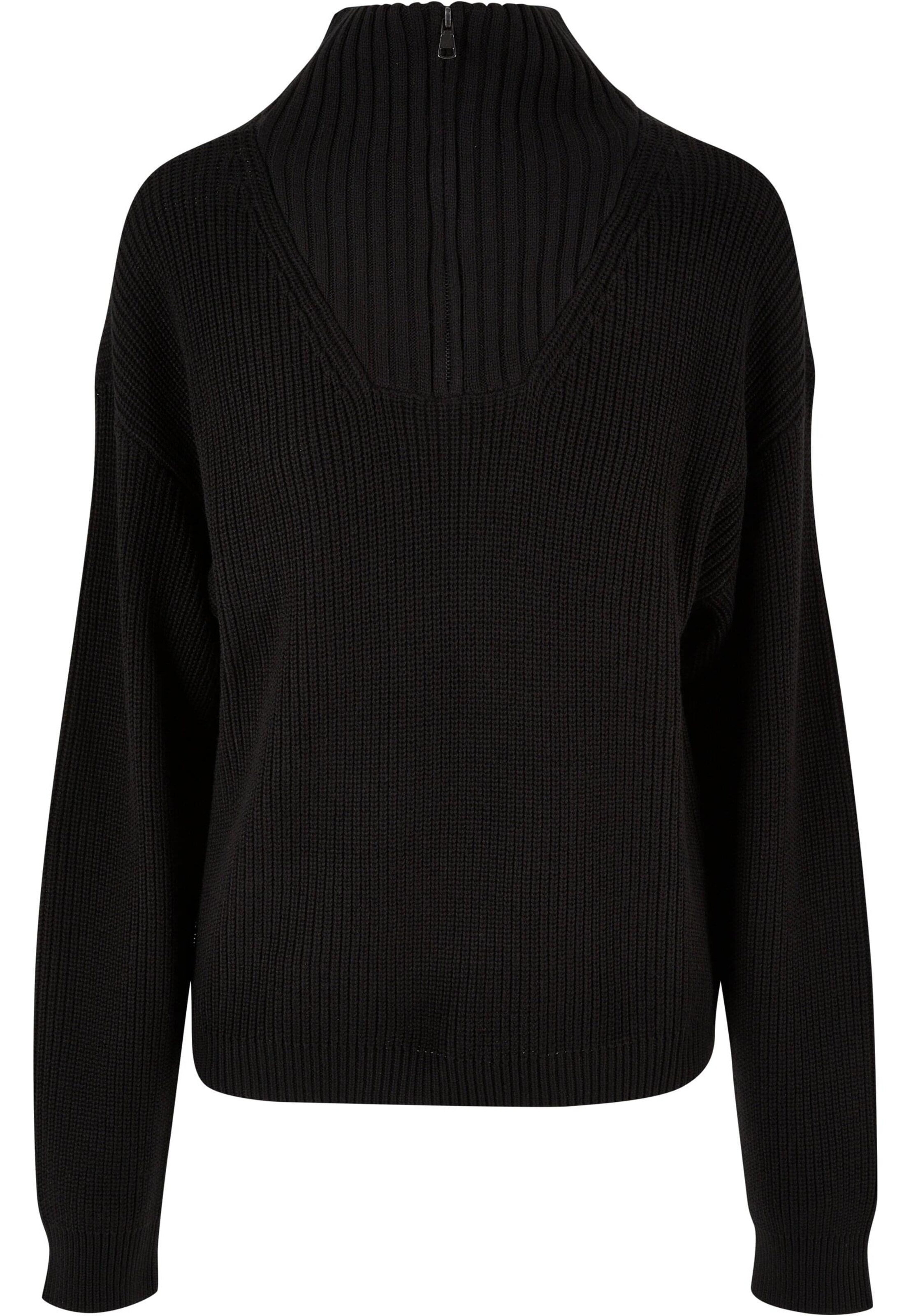 Pull-over Urban Classics en noir : devant