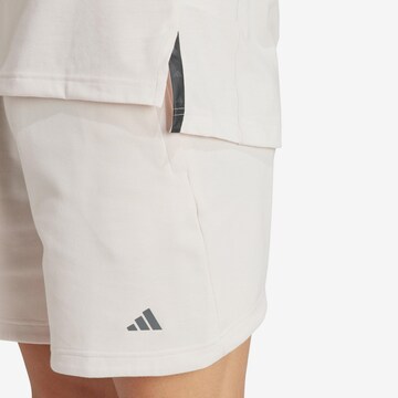 ADIDAS PERFORMANCE Regular Sportbroek in Beige