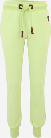 naketano Pants 'Deine Muttaaa' in Green: front