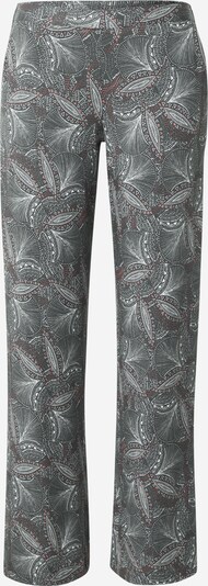Pantaloni de pijama 'IDRIS' ETAM pe kaki / oliv / roșu pepene, Vizualizare produs