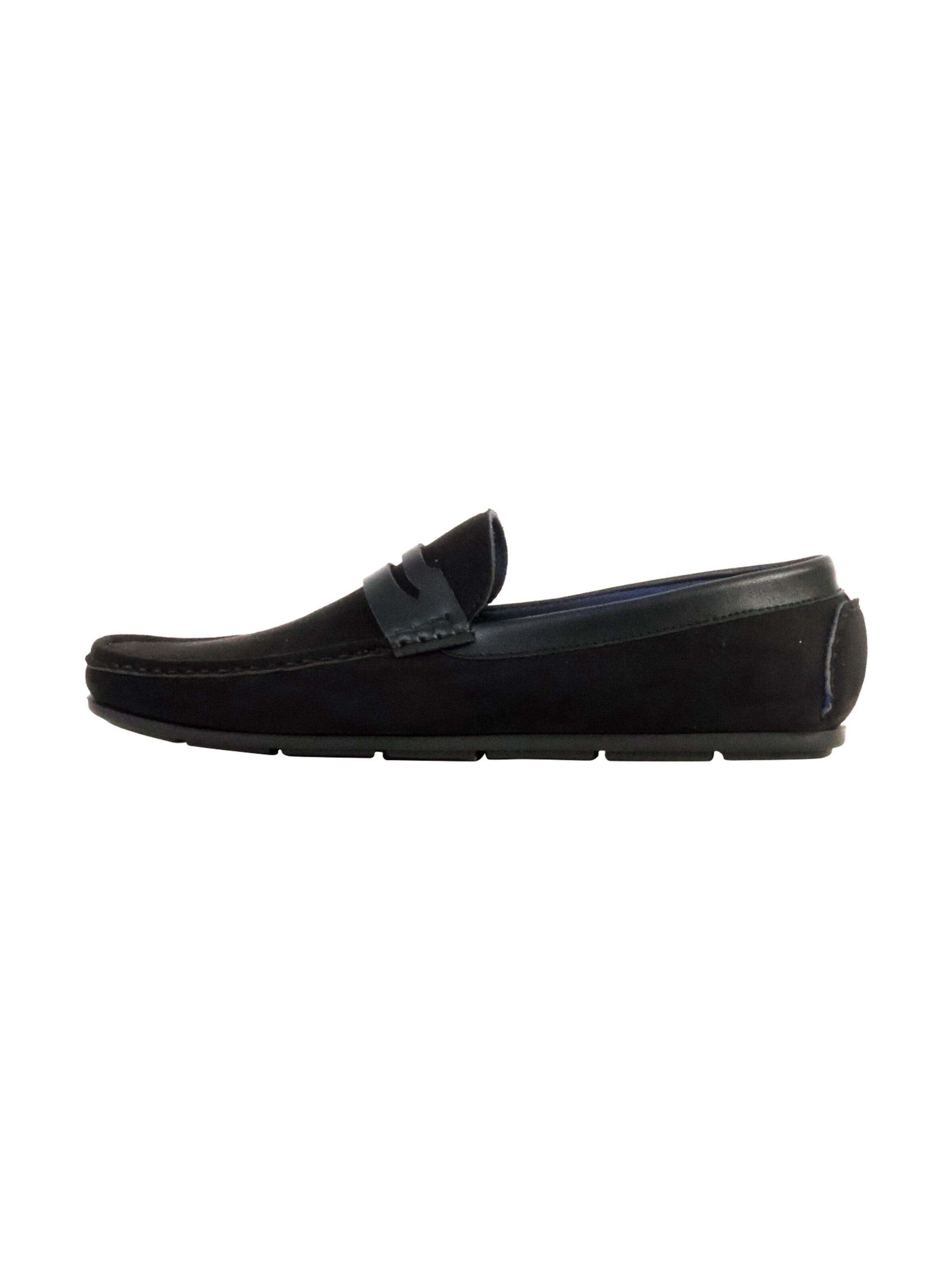 Elong Slipper‌‌ in Schwarz: Vorderseite