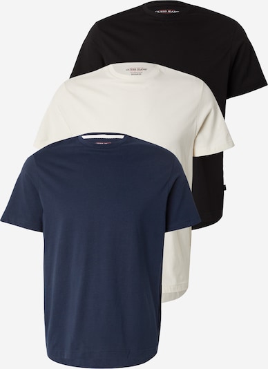 GUESS JEANS Paita värissä laivastonsininen / musta / valkoinen, Tuotenäkymä