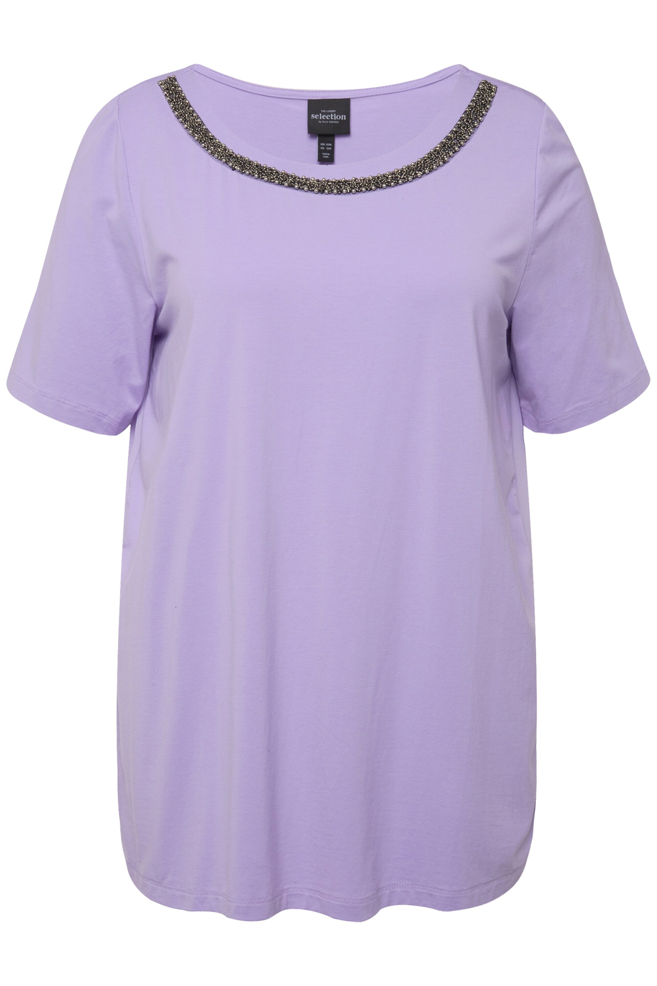 Ulla Popken Shirt in Purple: front
