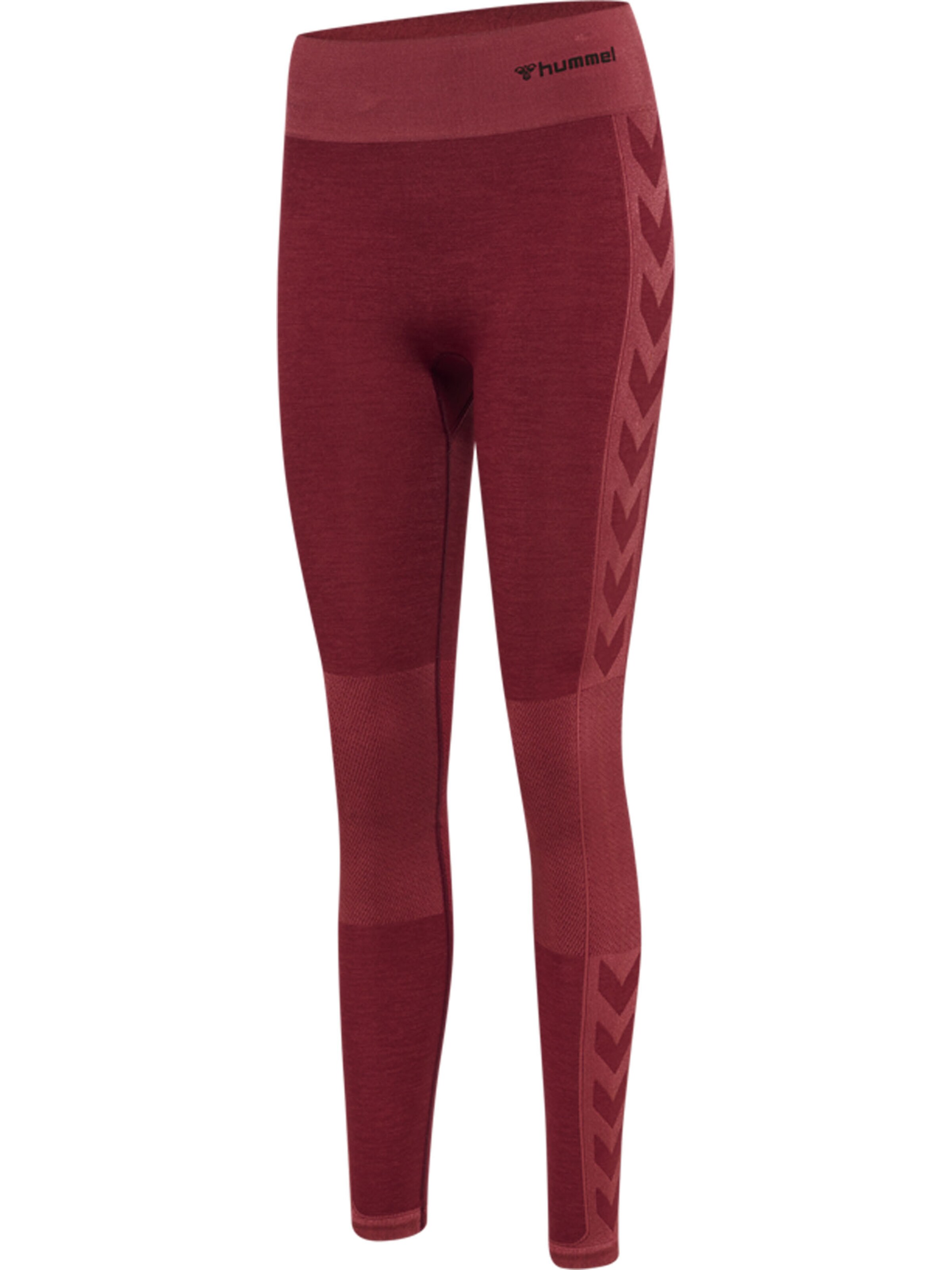 Hummel Skinny Workout Pants in Red