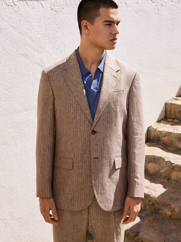 Next Regular fit Suit Jacket 'N.Premium' in Beige: front