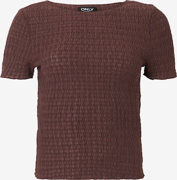 raudona ONLY Marškinėliai 'ONLILSE': priekis