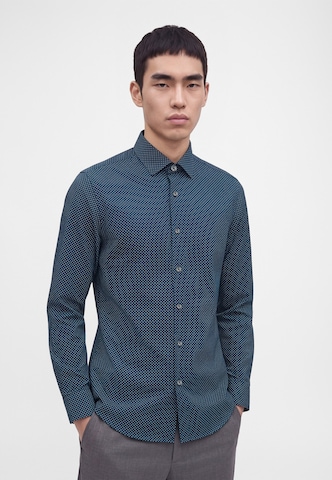Michael Kors Slim fit Πουκάμισο σε μπλε