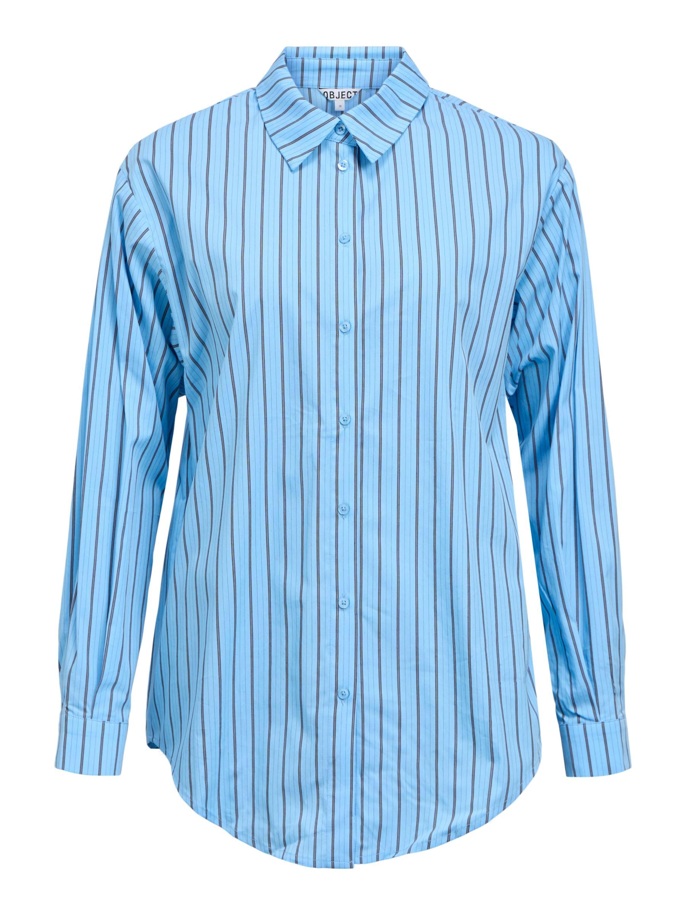 OBJECT Blouse 'OBJTutta' in Blauw: voorkant