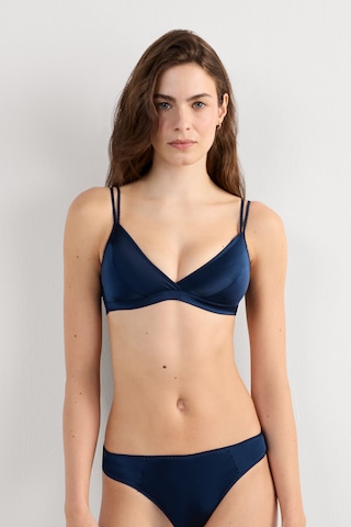 INTIMISSIMI Triangle Bra 'Emma' in Blue: front