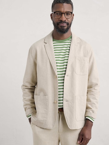 Coupe regular Veste de costume 'Messack' Seasalt Cornwall en beige