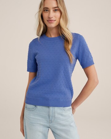 WE Fashion Sweater in Blue