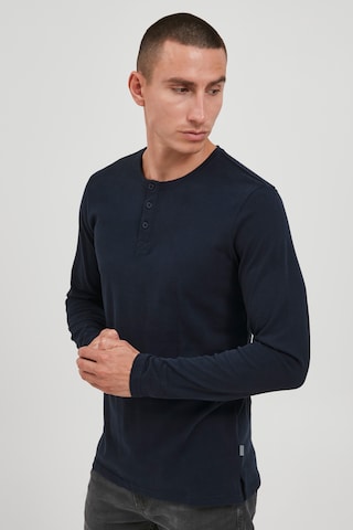 !Solid Shirt 'SDVinton Tee LS' in Blauw: voorkant