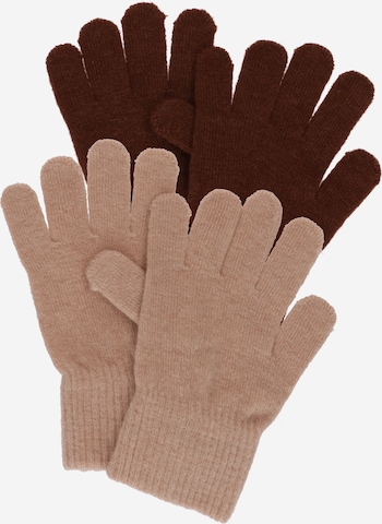 Gants CeLaVi en beige : devant