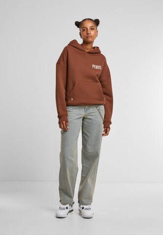 Pequs Sweatshirt in Braun