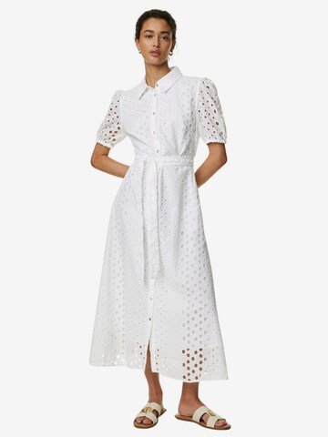 Robe Marks & Spencer en blanc : devant