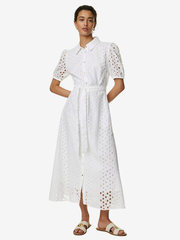 Marks & Spencer Dress in White: front