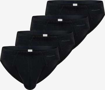 Mey Slip 'Casual Cotton' in Schwarz: Vorderseite
