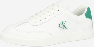 Calvin Klein Nizke superge | bela barva: sprednja stran
