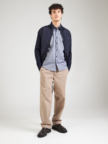 Coupe regular Chemise 'Rash' BOSS en bleu