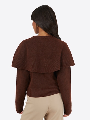 Cardigan BRAVE SOUL en marron