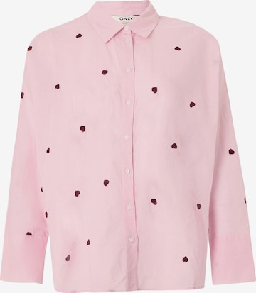 ONLY Pusero 'ONLNEW LINA' värissä vaaleanpunainen: etupuoli