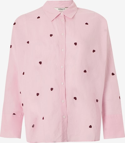 ONLY Bluse 'ONLNEW LINA' in rosa / rot, Produktansicht