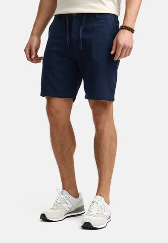 INDICODE JEANS Regular Trousers 'Erwil' in Blue
