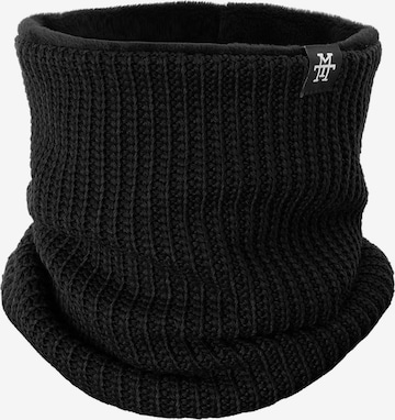 Manufaktur13 Schlauchschal 'Neckwarmer' in Schwarz: Vorderseite