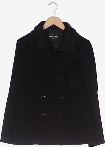 Emporio Armani Jacket & Coat in M in Black: front