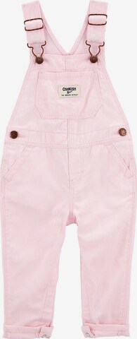 OshKosh Overalls in Pink: front