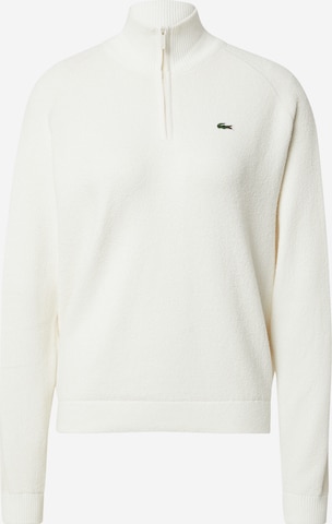 LACOSTE Tröja i beige: framsida