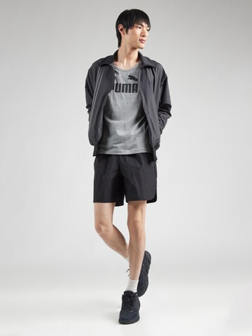 PUMA Αθλητική μπλούζα φούτερ 'ESS No. 1' σε γκρι