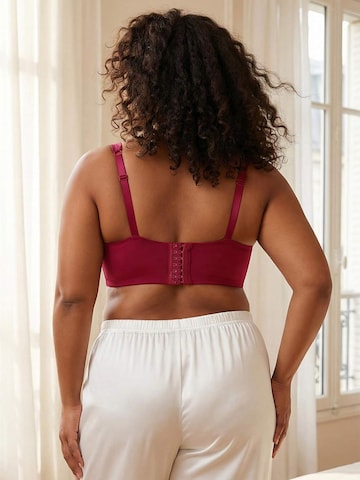 Bustier Soutien-gorge Trendyol Curve en rouge