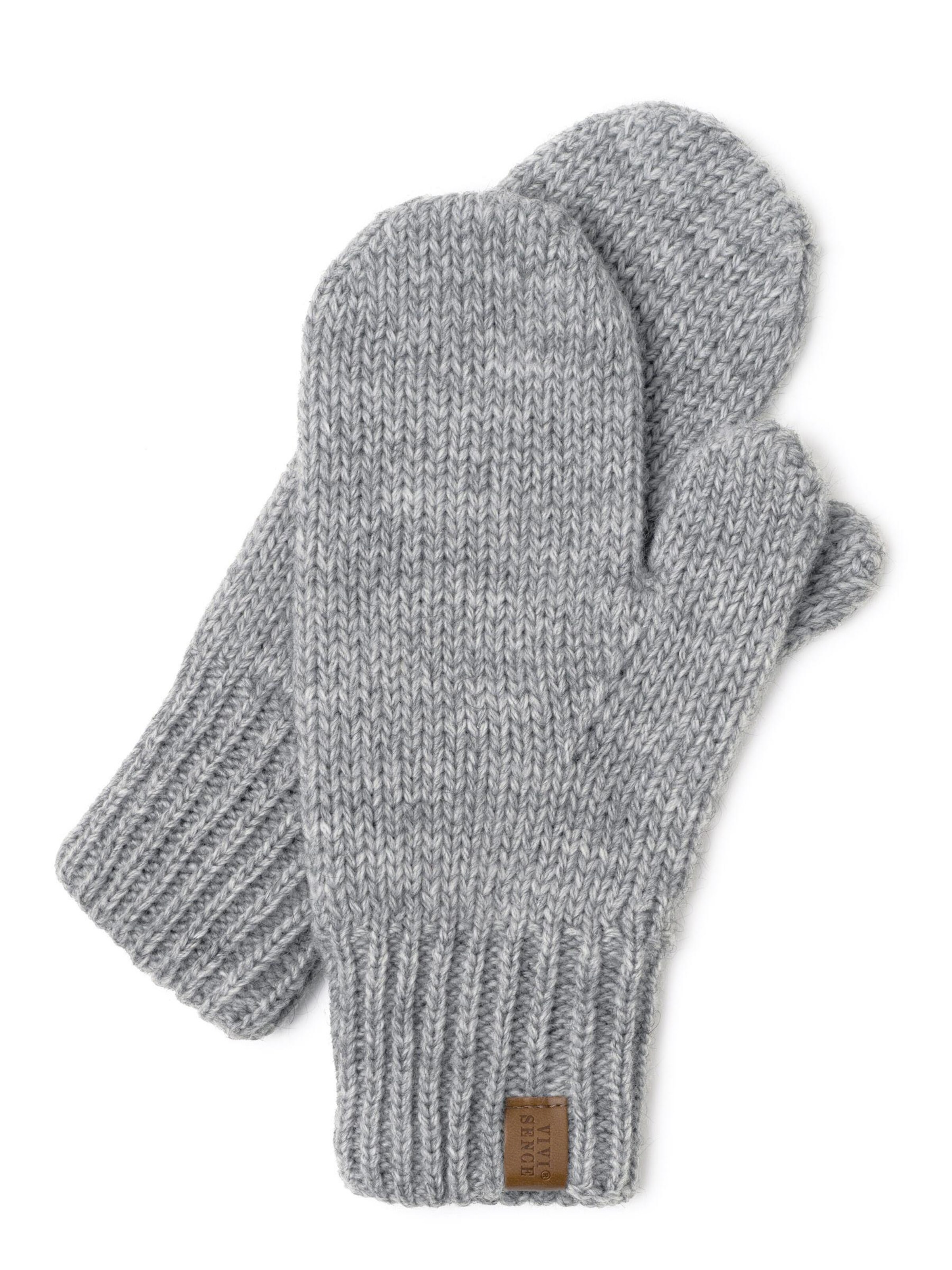 Vivisence Full finger gloves '7015R' in Grey
