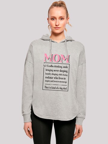F4NT4STIC Sweatshirt in Grau: Vorderseite