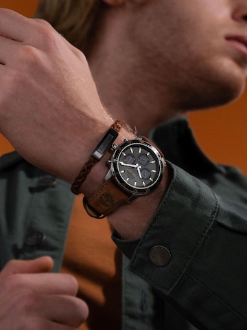 Montre à affichage analogique TIMBERLAND en noir : devant