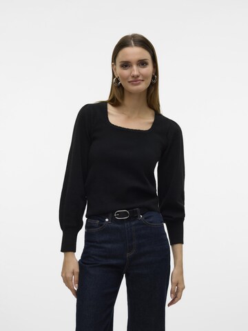 VERO MODA Pullover 'VMSURI' i sort: forside