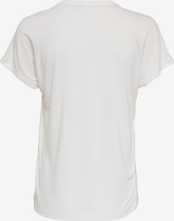 ONLY T-Shirt 'Flora' in Weiß