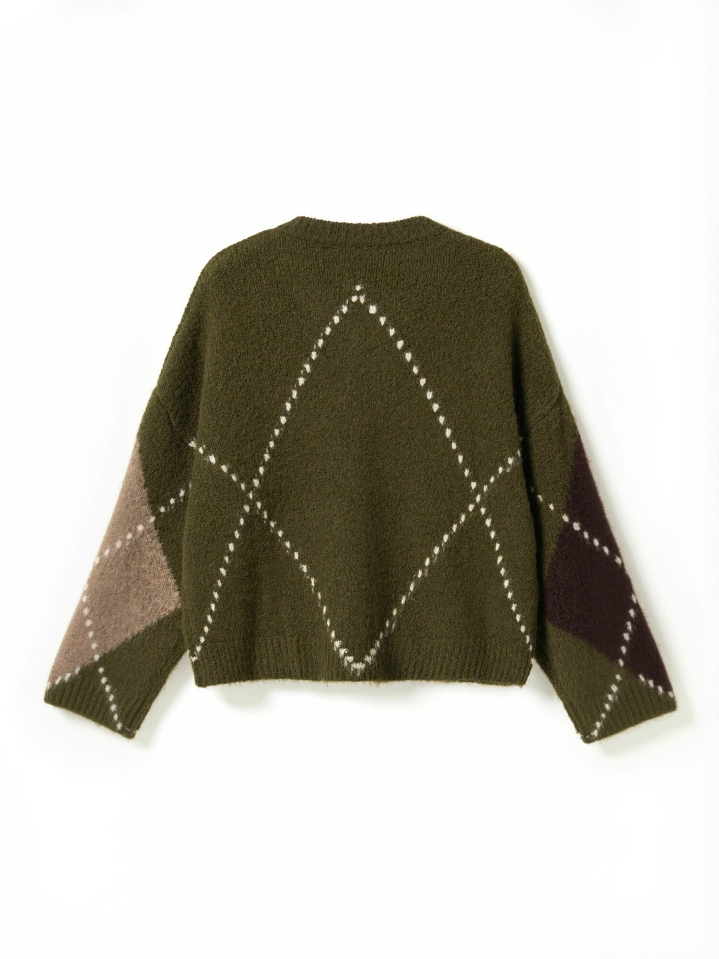 Pull-over ' Lai ' Noella en vert