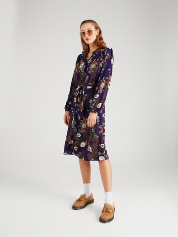 King Louie Shirt Dress 'Carina' in Purple: front